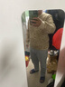 卡賓（CABBEEN）男裝幾何肌理針織衫2024春季新款寬松毛衣潮流提花舒適線衫 卡其色35 2XL /185/54 曬單實(shí)拍圖