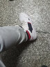 李寧（LI-NING）男鞋騎士時尚生活復(fù)古籃球鞋休閑鞋男子春秋季防滑皮革中高幫板鞋潮流運動鞋子 公牛紅/白 41男(255mm) 曬單實拍圖