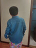 德瑪納（dme）牛仔襯衫新款韓版上衣疊穿寬松時(shí)尚長(cháng)袖牛仔襯衫 牛仔淺藍色 XL 曬單實(shí)拍圖