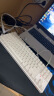 艾石头 FE 87 铁系列 机械键盘 87键游戏键盘 全键无冲 DIY磁吸上盖 阶梯键帽 白色 红轴 实拍图