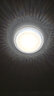 雷士（NVC）led吸頂燈主臥次臥燈現(xiàn)代簡約仿水晶滿天星璀璨光效輕奢燈飾燈具 【璀璨金-24W】三段調(diào)光臥室燈 曬單實(shí)拍圖