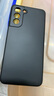 庚辰 適用三星s21手機(jī)殼全包鏡頭防摔Galaxy s21保護(hù)套5g版直邊液態(tài)硅膠殼男女款外殼薄 【深邃黑】+品牌水凝膜 三星s21/SM-G9910 曬單實(shí)拍圖
