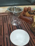 玉蘭香耐高溫加厚玻璃公道杯實(shí)木側把過(guò)濾茶海茶具茶杯金銀燒分茶器家用茶道配件 蘭花款350ML+過(guò)濾 曬單實(shí)拍圖
