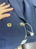 J-me職業(yè)套裝短袖OL教師夏季工裝時尚氣質(zhì)女神范主持人工作服高端西裝 西裝+西褲 L 曬單實拍圖