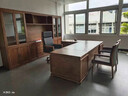 棲衡（XIIBLC）新中式老板桌辦公桌椅組合高檔祥云大班臺(tái)總裁桌辦公室辦公家具 1.8m老板桌(含側(cè)柜) 曬單實(shí)拍圖