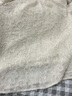 睡妍打底衫女2024秋冬新款加絨加厚蕾絲打底衫內(nèi)搭荷葉領(lǐng)洋氣襯衫女 杏色加絨 M 曬單實(shí)拍圖
