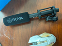 BOYA 麥克風(fēng) 槍型手持挑桿式心型指向性話(huà)筒專(zhuān)業(yè)采訪(fǎng)錄音短視頻vlog收音電容麥克風(fēng) BY-BM6060 +3.5mm轉卡農母頭【5米】 曬單實(shí)拍圖