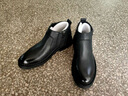 Jeep吉普秋冬新款頭層牛皮切爾西短靴男英倫風(fēng)休閑防水皮靴防滑馬丁靴 暗棕色（此款偏大，請拍小一碼） 41 曬單實(shí)拍圖