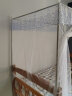 南极人蚊帐家用1.8米三开门1.5米不锈钢支架公主风落地式加密蚊帐可拆洗 皇冠-白色加粗支架 120*200cm床 实拍图