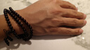 今古樓 小葉紫檀高密度手串8MM108顆佛珠 明清家具老料男女款手鏈 曬單實(shí)拍圖