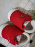 卡特兔学步鞋男宝宝儿童软底机能鞋婴儿女童宝宝婴幼儿宝宝童鞋 红色(加绒冬款) 内长12.5cm（适合脚长12cm） 实拍图