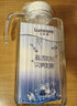 樂(lè )美雅玻璃冷水壺扎壺涼水杯耐熱茶壺家用套裝涼水壺 1.7L豎條壺 曬單實(shí)拍圖