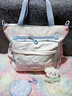 叢林?zhù)Bins補習袋女2024新款大容量單肩斜挎包包小學(xué)生上課書(shū)包手提包 粉色【零錢(qián)包+小狗花花】 曬單實(shí)拍圖