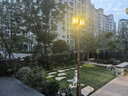 凱優(yōu)美  景觀(guān)燈家用復古室外燈庭院小區led燈高桿花園別墅戶(hù)外防水路燈 金扇門(mén)2.65米古銅色（接電款） 曬單實(shí)拍圖