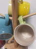 酷彩（Le Creuset）炻瓷23cm橢圓形創(chuàng)意彩虹系列沙拉水果菜盤(pán)家用餐具多彩餐具套組 23cm2件套加勒比藍(lán) 曬單實(shí)拍圖