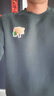 KOLON SPORT/可隆衛(wèi)衣 男女同款戶外露營休閑衣插畫師聯(lián)名衛(wèi)衣 LUMT4WTT54-DG 深綠色 M 170/92A 曬單實(shí)拍圖