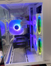 航嘉S920暴風(fēng)雪海景房電腦小機箱臺式主機m-atx純白色240水冷風(fēng)扇itx包豪斯迷你mini電源 S900白色+棱鏡4Pro風(fēng)扇白色*3 機箱僅支持240水冷/M-ATX中板 曬單實(shí)拍圖