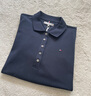 TOMMY HILFIGER【經(jīng)典1985】夏季女裝休閑通勤五?？奂兩绦銽恤POLO42483 藏青色DW5 XS 曬單實(shí)拍圖