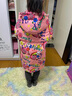 G.DUCKKIDS小黃鴨兒童羽絨服女童洋氣中長(cháng)款大毛領(lǐng)中大童白鴨絨加厚保暖外套 粉色 120 尺碼5~6歲【110-120cm】 曬單實(shí)拍圖