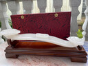 鉑悅璽熙 玉如意擺件玉石雕刻工藝品送老板客戶(hù)開(kāi)業(yè)喬遷商務(wù)禮品禮物家居客廳辦公室玄關(guān)裝飾品擺設 玉石長(cháng)41~45元寶大號款實(shí)木底座 曬單實(shí)拍圖