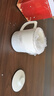 茶杯茶水分離陶瓷泡茶杯帶蓋辦公室內置過(guò)濾網(wǎng)男士家用大容量杯子 純白茶漏杯 0個(gè) 0ml 500ml 曬單實(shí)拍圖