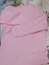 AB內衣秋冬三層夾棉保暖上衣中厚半高領(lǐng)棉毛衫中老年寬松大碼秋衣女 粉紅 XL 曬單實(shí)拍圖