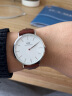 丹尼尔惠灵顿（DanielWellington）DW手表男简约皮带腕表40mm石英表时尚欧美表生日礼物DW00100021 实拍图