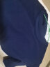 NASA GISS重磅260g纯棉短袖t恤男纯色圆领厚实不透纯白打底衫男女体恤上衣 深蓝色 S体重85-110斤 实拍图