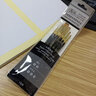 溫莎牛頓（WINSOR&NEWTON） 溫莎牛頓水粉筆 畫家專用畫筆套裝 水粉畫筆套裝 6支套裝 曬單實拍圖