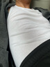 七匹狼男士背心春秋純棉內穿緊身貼身跨欄100%全棉薄男款打底汗衫透氣 【100%純棉粗針款】白色+白色 L(推薦體重110-130斤) 曬單實拍圖
