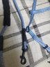 Lanswood 狗繩狗狗牽引繩遛狗胸背帶大中小型犬背心遛狗繩泰迪科技牽狗鏈 天藍色 S (建議體重3-8斤）貓咪小型犬 曬單實(shí)拍圖