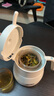 膳魔師（THERMOS）膳魔師新款真空保溫茶壺茶濾泡茶高顏值輕量便捷辦公居家帶把手 TTE-450-LGY-淺灰色450ml 曬單實(shí)拍圖