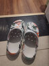 戶(hù)登童鞋7品質(zhì)8兒童拖鞋9夏季親子鞋中大男童防滑洞洞鞋10男孩12涼拖15初高中學(xué)生戶(hù)外沙灘鞋男 9107白色 37內長(cháng)23.3 曬單實(shí)拍圖