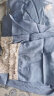 依曼安睡衣女夏季冰丝性感蕾丝五件套薄款吊带睡裙春秋带胸垫女士睡袍 银灰五件套 L（95-115）斤 晒单实拍图