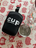 CUP MYSTERY 茶杯女玻璃杯水杯卡通可愛獨(dú)角獸辦公室車載皮質(zhì)杯蓋茶水分離杯 愛心獨(dú)角獸 曬單實(shí)拍圖