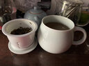 三勤堂茶水分離馬克杯過濾泡茶杯景德鎮(zhèn)茶具個人女辦公室?guī)w青瓷陶瓷杯 影青色 曬單實(shí)拍圖