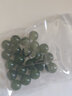 邁寶坊   和田玉散珠碧玉菠菜綠玉髓翡翠圓珠diy手工串珠手鏈項鏈材料 碧玉隨10mm 35顆 曬單實(shí)拍圖