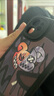 HotFire 適用蘋(píng)果12mini手機殼iphone12mini保護套防摔硅膠鏡頭全包男款女磨砂鬼臉潮熊-靜夜黑 曬單實(shí)拍圖