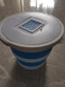 悦卡（YUECAR）洗车水桶户外便携式多功能折叠水桶车载钓鱼桶带盖打水伸缩桶15L 实拍图
