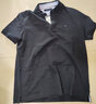 TOMMY HILFIGER湯米 希爾費(fèi)格 男款POLO衫 純色簡(jiǎn)約男士Polo短袖 夏季新款上衣 黑色C817857318翻領(lǐng)T恤 L（建議160-180斤） 曬單實(shí)拍圖
