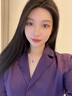 BOGLIA紫水晶項鏈女2024新款奢侈時尚首飾鎖骨鏈吊墜生日禮物送女友老婆 紫水晶項鏈 曬單實拍圖