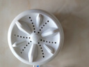 奧克文【多吸盤(pán)超大吸力】超聲波洗衣機渦輪迷你小型折疊自動(dòng)清洗襪子洗衣神器學(xué)生宿舍便攜zp8 白色【升級款】+帶開(kāi)關(guān) 曬單實(shí)拍圖