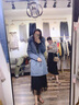 蔻伊婭派克羽絨服女2025新款狐貍毛內膽可拆卸大毛領(lǐng)中長(cháng)款皮草外套女潮 舌頭款 黑色外套+霧霾藍內膽 XL 120-135斤 曬單實(shí)拍圖