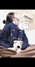 LDBE藏藍色毛衣女秋冬2025新款軟糯韓系穿搭慵懶風(fēng)長(cháng)袖針織衫上衣圓領(lǐng) 藏青色 2XL 曬單實(shí)拍圖