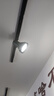 亦夏射燈led 軌道燈服裝店射燈超亮節(jié)能cob導(dǎo)軌射燈par30商用展廳店鋪 35W飛芯喇叭黑殼白光 曬單實(shí)拍圖