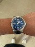 浪琴（LONGINES）彭于晏推薦 瑞士手表 康卡斯?jié)撍盗?機(jī)械鋼帶男表 L37814966 藍(lán)色太陽飾紋41.0 mm 曬單實(shí)拍圖