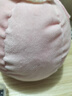 合彩美棉花娃娃皮膚面料肉墊布1mm水晶超柔短毛絨膚色布料加密服裝布料 2#淺粉 50*50cm 曬單實拍圖