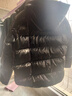 VEROMODA羽絨服女秋冬新款連帽立領(lǐng)幻彩面料羽絨服時(shí)尚保暖透氣 黑色 170/88A/L 曬單實(shí)拍圖
