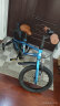途锐达超轻儿童自行车女孩男孩脚踏车3-6岁8小孩单车轻便16寸蜂鸟蓝 实拍图