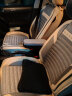 欧玛奴汽车座套四季通用全包围亚麻汽车坐垫夏季布艺座垫座椅套适用于 豪华版质感灰 大众POLO高尔夫7桑塔纳CC帕萨特 实拍图